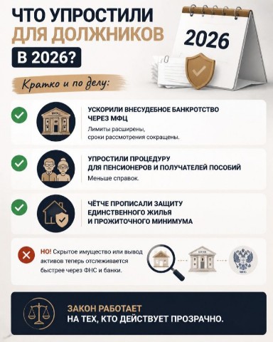 Надежда в LOOKY. #новости2026,#госуслуги,#банкротство`. 127-ФЗ снова изменил...