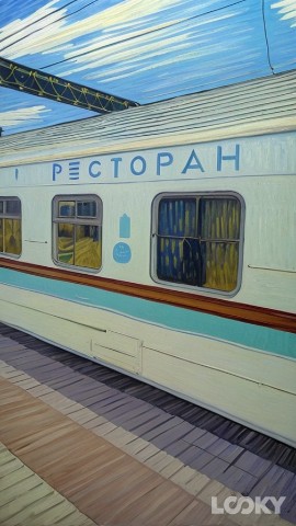 Екатерина в LOOKY. #арт_путешествие,#ржд_бонус,#Van_Gogh,#LOOKY_нейронка. #арт_путешествие #рж...
