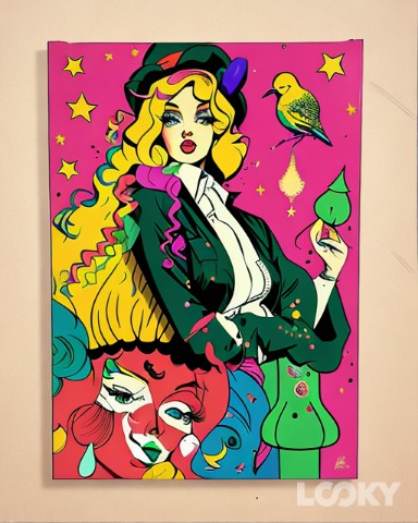misha в LOOKY. #Pop_art,#LOOKY_нейронка. #Pop_art #LOOKY_нейр...