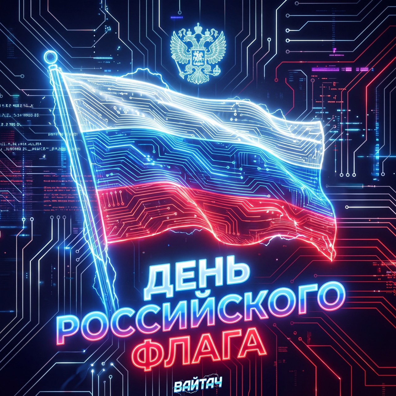 Whitach в LOOKY — ❤️ Белый — мир, синий — верность, красный — сила! Поздравляю