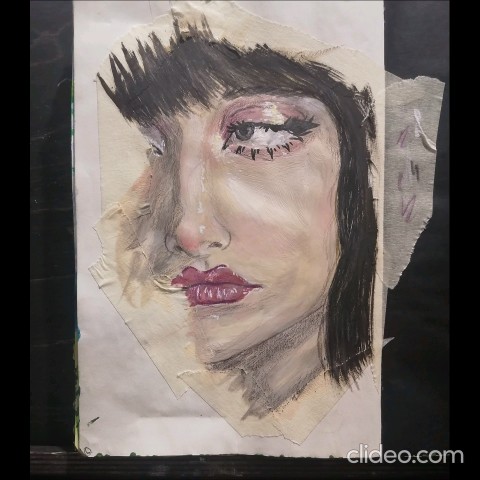 Terry_Koterry в LOOKY. . Гуашь#портрет#скетчб...