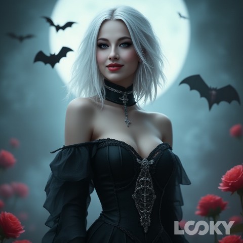 Ксения в LOOKY. #8_марта_в_LOOKY,#14_февраля,#С_корабля_на_бал…,#LOOKY_нейронка. #8_марта_в_LOOKY #14...
