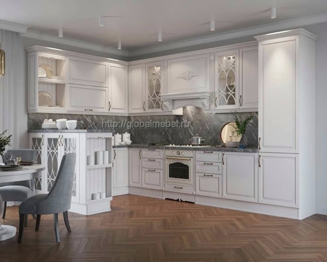 kuhni.globalmebel в LOOKY. #globalmebelru,#кухниназаказмосква,#дизайнкухни,#кухниэмальмосква,#белаякухня,#белыекухни,#купитькухнювмоскве,#жкбелаядачапарк,#жклюберцы,#жулебинопарк,#михайловскийпарк,#жкрассказово,#жкдинастия,#жкдинастиямосква,#жкискрапарк,#жкбунинскиелуга,#жкскандинавия,#жклюберецкий,#кухникотельники. Кухня Милан Крем 2 А...