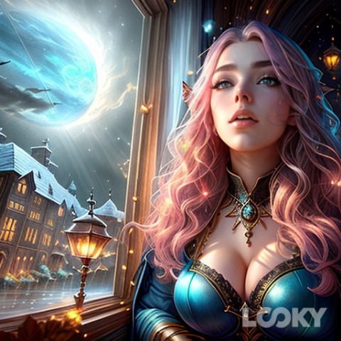 Looky_1700721282223 в LOOKY. #Фэнтези. Вечернее время прекр...