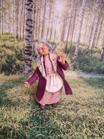 Елена Попова в LOOKY. . Ватная игрушка Баба ...
