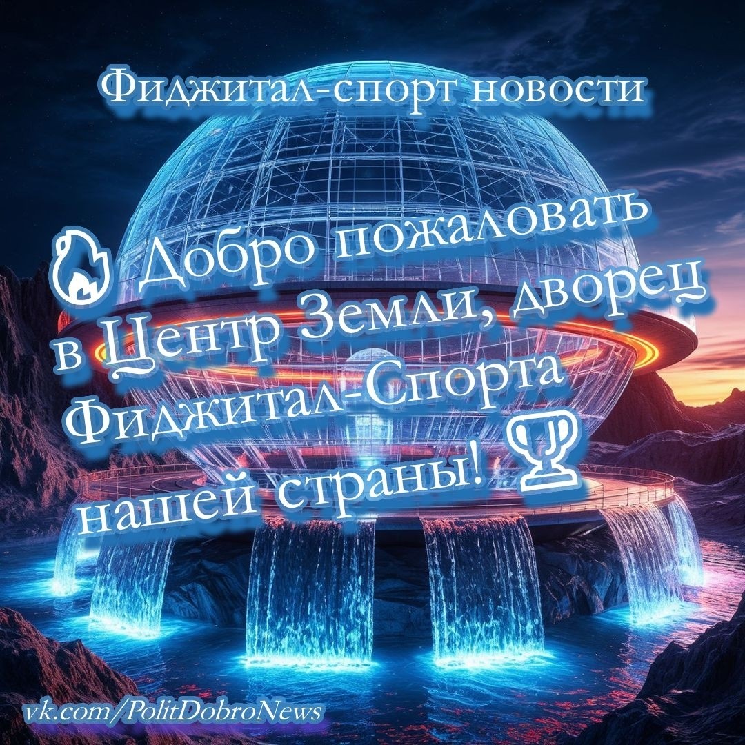 PolitDobro в LOOKY — 🔥 Добро пожаловать в Центр Земли, дворец Фиджитал-Спорта на