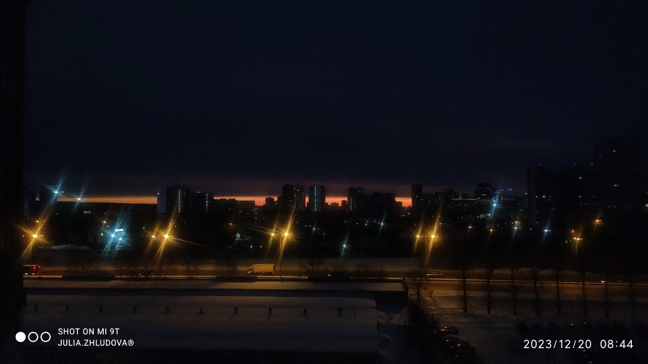 Юлия in LOOKY. . Утро. Над нами еще н...