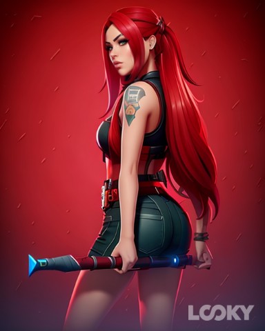 Skaverage в LOOKY. #Видеоигра,#LOOKY_нейронка,#redsonja,#арт. #Видеоигра #LOOKY_не...