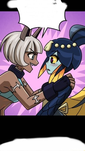 Looky_1706697276811 в LOOKY. #skullgirls,#шп. Ааа ани такие мили �...