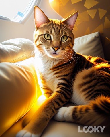 Akvileya в LOOKY. #Золото,#LOOKY_нейронка,#кот,#котики,#котэ. #Золото #LOOKY_нейро...