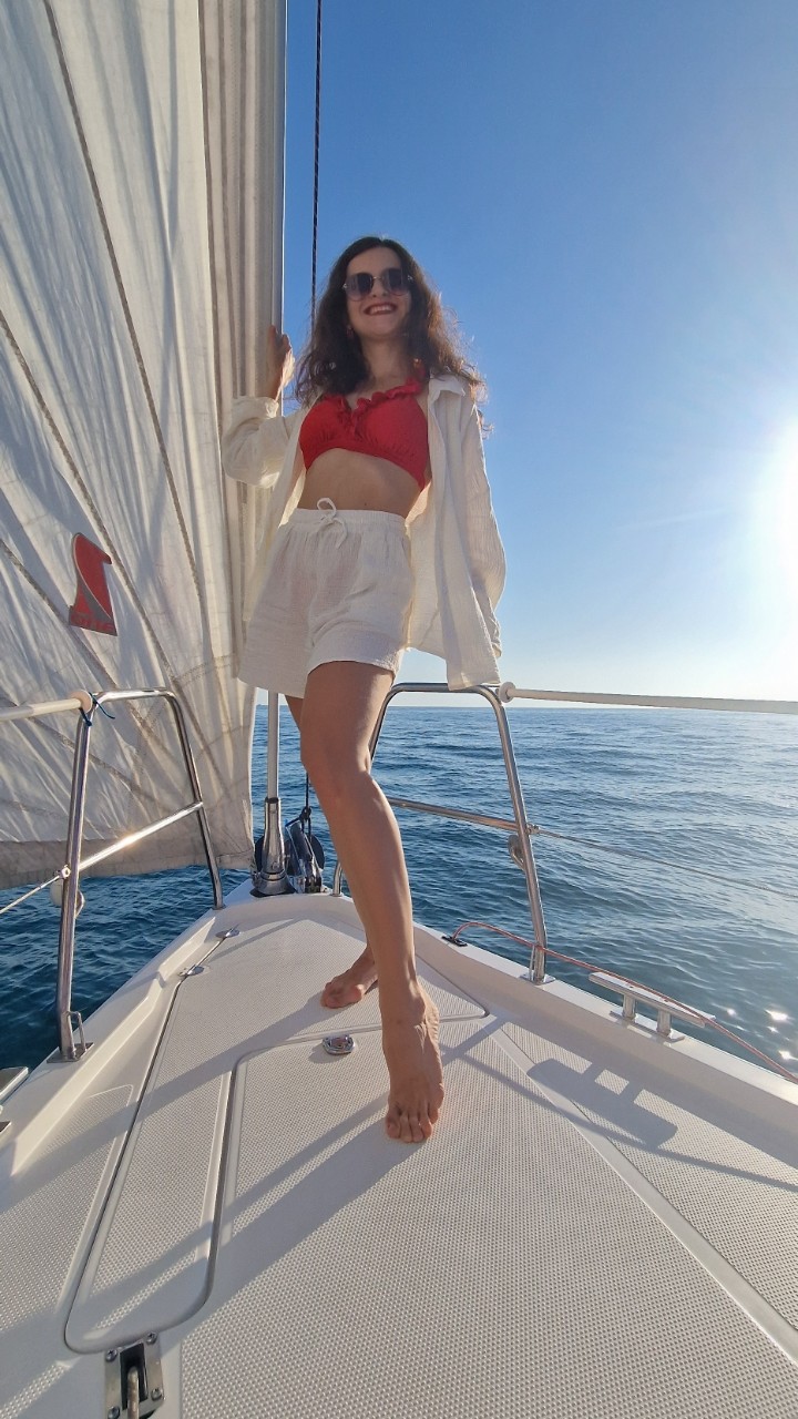Прогулка на яхте на закате🌅🌅🌅🌺🌺🌺🤗🤗🤗