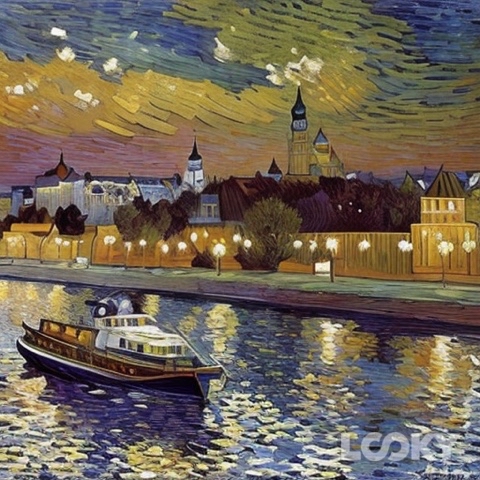 Что-то на языке искусства в LOOKY. #Van_Gogh,#LOOKY_нейронка. #Van_Gogh #LOOKY_ней...