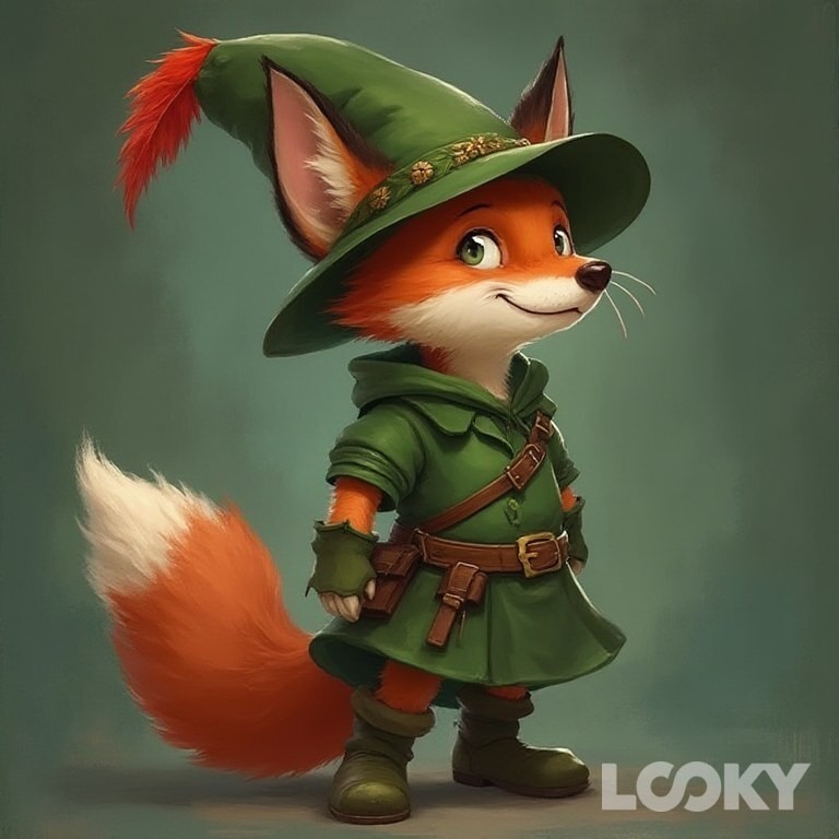 Boltovanin в LOOKY — Лис - Робин Гуд #сказка