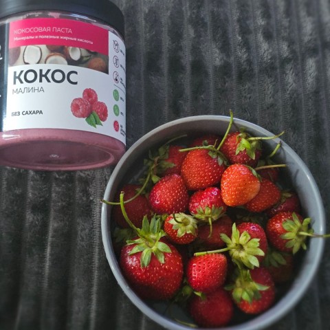 IamMariavegan в LOOKY. #клубника,#кокос,#веган,#вегетарианство. Клубника + кокос = �...