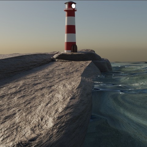 3D artist в LOOKY. #3D. Маяк в Blender 3D 
#...