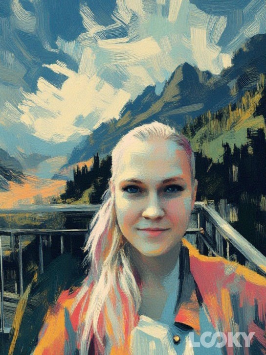 Елена в LOOKY — #Импрессионизм #LOOKY_нейронка