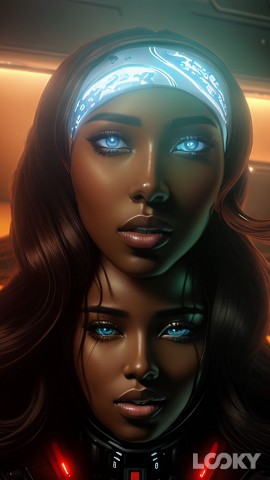 IceElix в LOOKY. #Cyberpunk,#LOOKY_нейронка. #Cyberpunk #LOOKY_не...
