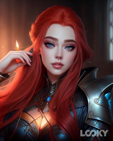 kartell Valkyrie в LOOKY. #Фэнтези,#LOOKY_нейронка,#red_hair. #Фэнтези #LOOKY_нейр...