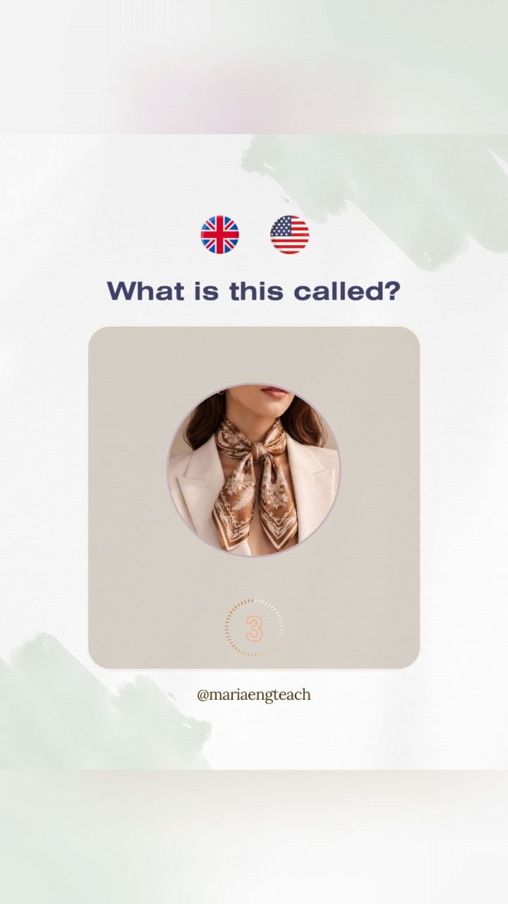 mariaengteach в LOOKY. #английскийдляначинающих,#учианглийскийлегко,#английский. Аксессуары на шею

#...