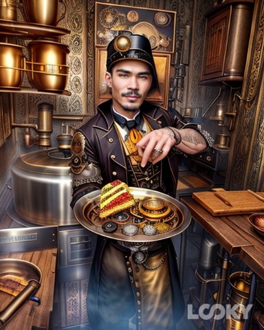 CheffyEds в LOOKY. #Steampunk,#LOOKY_нейронка,#foodcontent. #Steampunk #LOOKY_не...