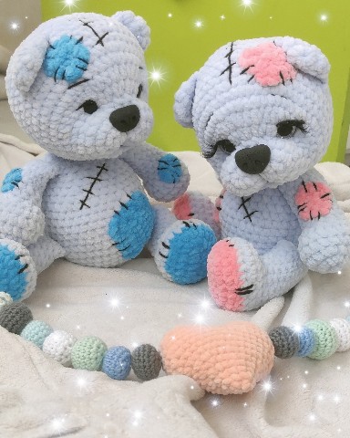 uyut_v_detalyah в LOOKY. #тедди,#мишкатедди,#вязаныймишка,#teddy,#вязаныеигрушки. Ну и фото двух тедди...