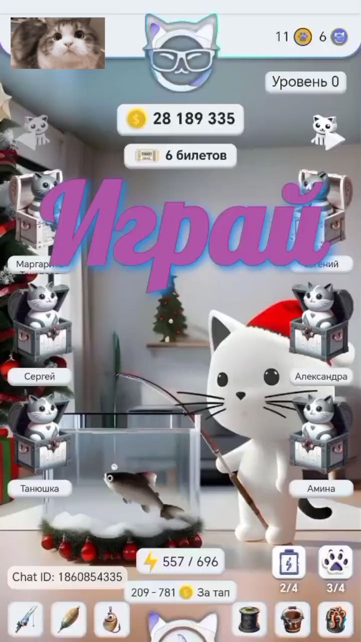 OlechkaV в LOOKY. #котейка,#копилка,#игра,#крипта,#монетки,#уровни,#бонусы,#тапалка. В нашей игре ‼️Копил...