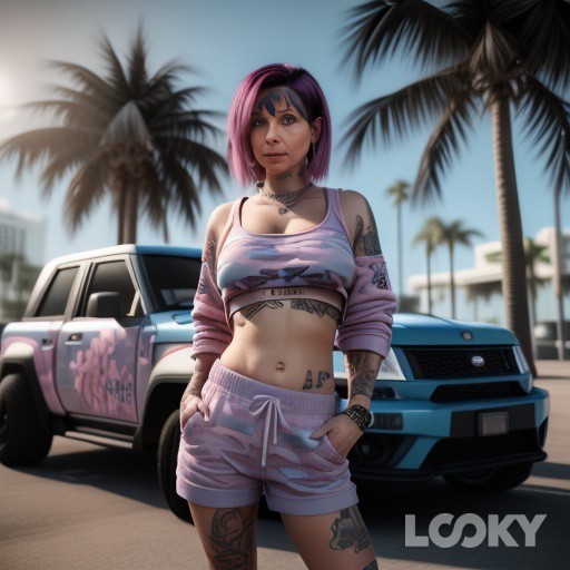 L в LOOKY — #GTA_6_Герл #LOOKY_нейронка