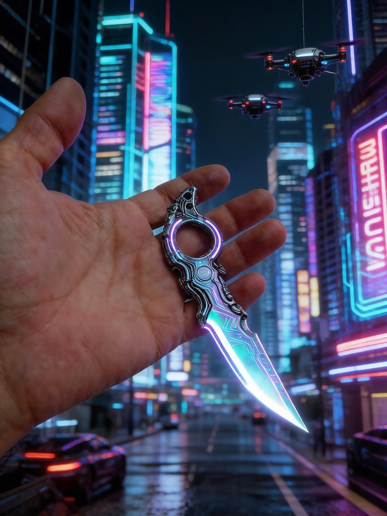 Cyberpunk Knife