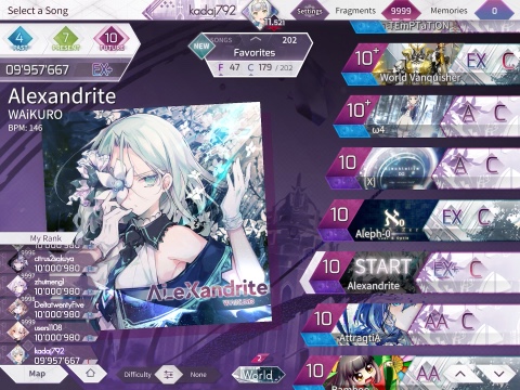 kadaj762 в LOOKY — Alexandrite [Future 10] Normal clear