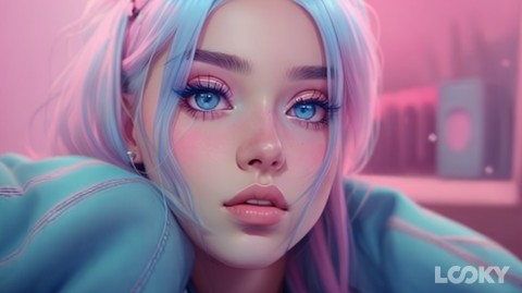 Lis в LOOKY. #Пинки,#LOOKY_нейронка,#Lis. #Пинки #LOOKY_нейрон...