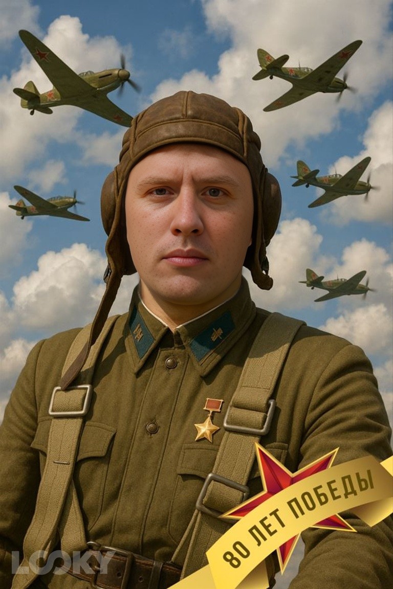 #Плакат_победы #LOOKY_нейронка