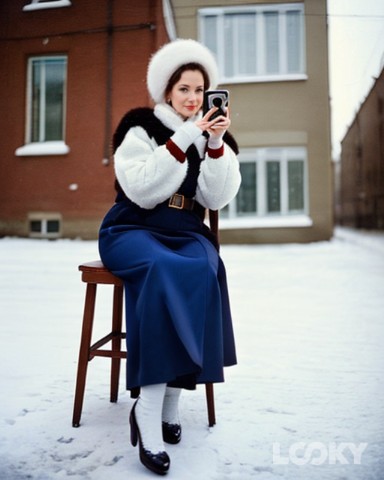 Svetlana в LOOKY. #Back_to_USSR,#Фэнтези,#Золото,#LOOKY_нейронка. #Back_to_USSR #Фэнте...