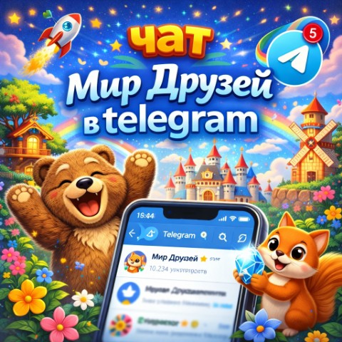 Мир Друзей в LOOKY. . 💬 Приглашаем в офиц...