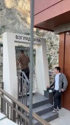 Looky73 в LOOKY — 🦅 У кофейни в пещерном комплексе Нохъо появился новый аттра