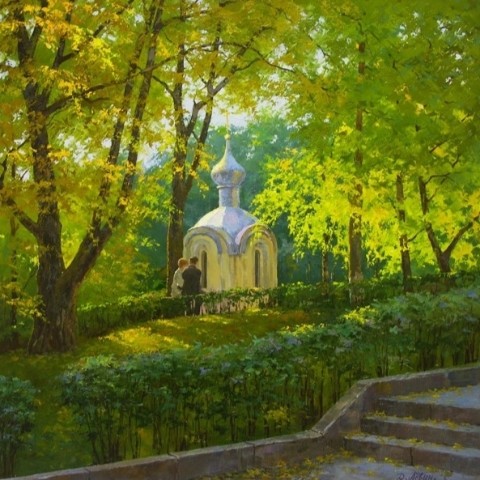 ЮлияЯ в LOOKY. #живопись. Художник Дмитрий Лёв...