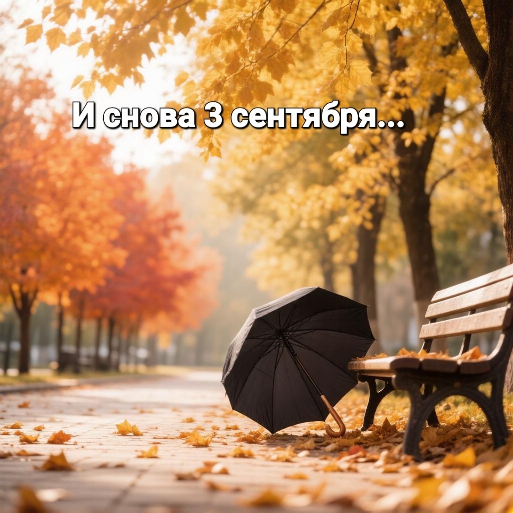 У кого с чем ассоциациируется 3 сентября...
У меня только с песней Шуфутинского...

#3сентября
[#осень ](осень)