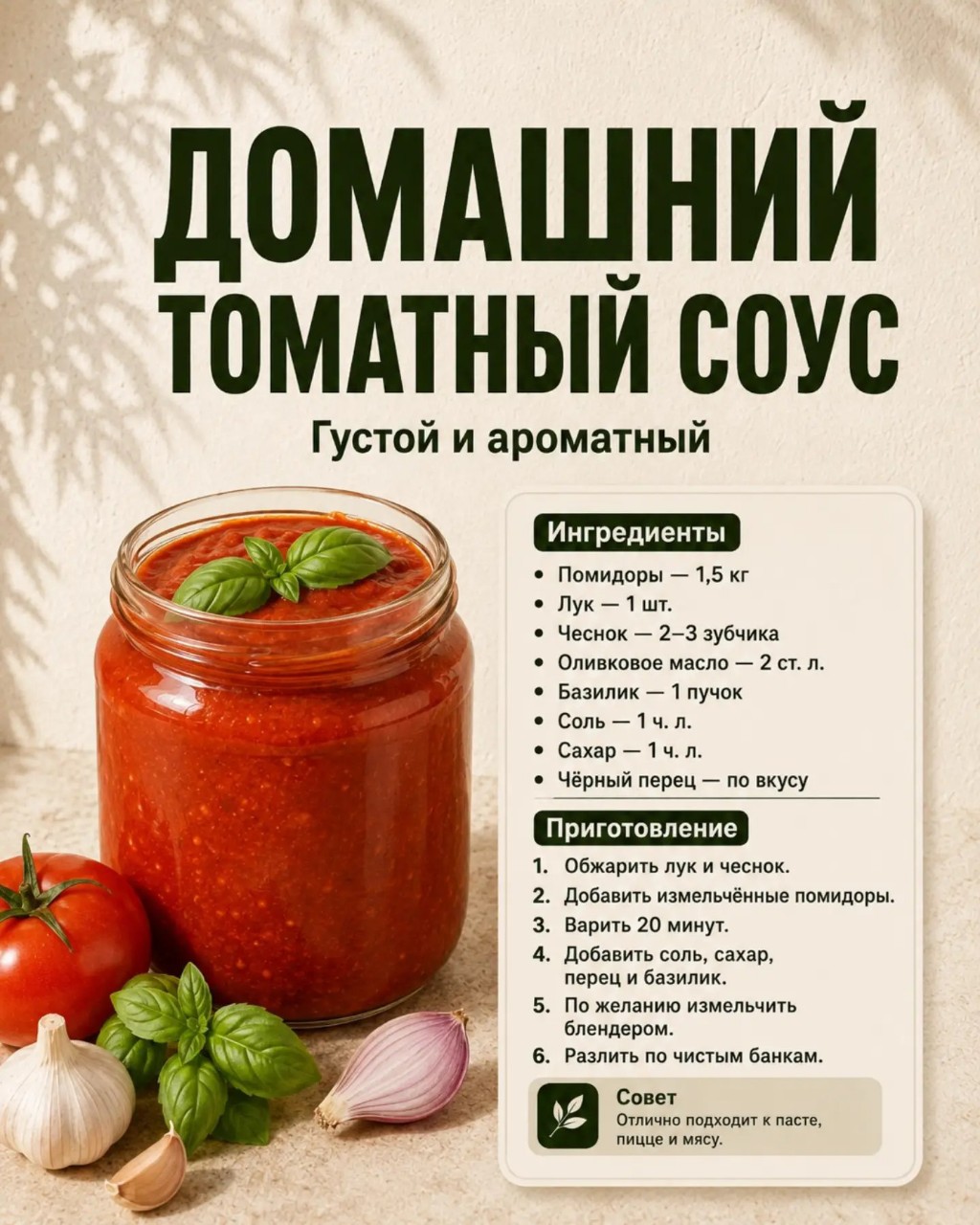 Меню на каждый день в LOOKY — публикация