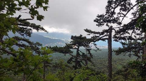 borm_crimea в LOOKY. . Вид на Ялту со смотр...