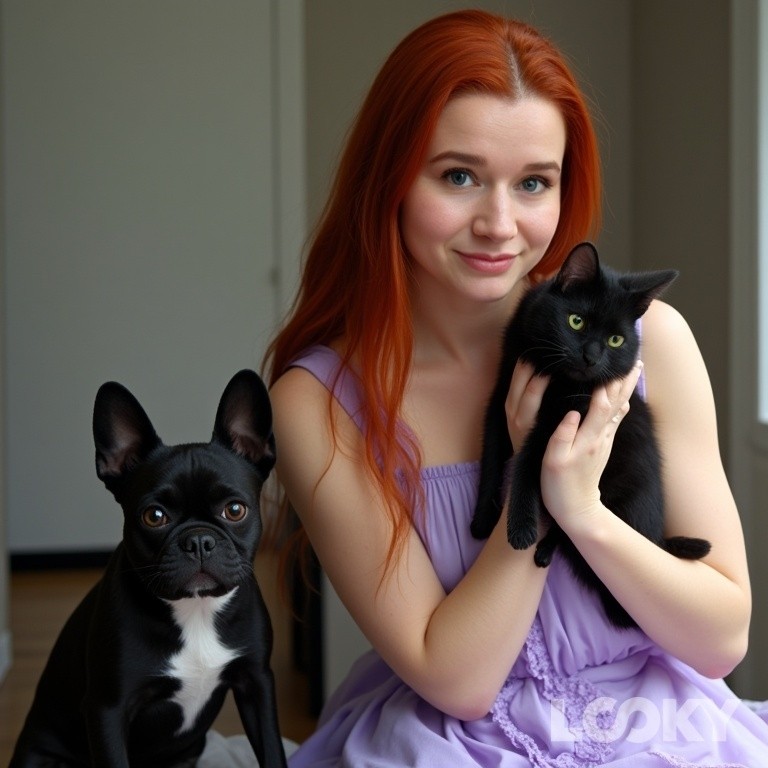 Бес специально для челленджа от [@afina_zeus ](rn-looky://navigate/profile/1ed958ea-3a7e-47ba-ba46-a2c99925e10f)и [@LOOKY_official ](rn-looky://navigate/profile/6dd8f6d9-5fb1-4418-beca-0c03f73569db) ! 

 #хвостатый_друг

П.с Подумываю покрасить волосы в рыжий.