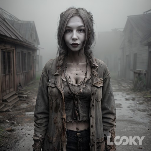 Sofia in LOOKY. #Хэллоуин_зомби,#LOOKY_нейронка. #Хэллоуин_зомби #LOO...