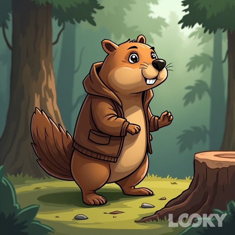 Юрий Чухарев в LOOKY. #Свой_аватар,#LOOKY_нейронка
#Бобер
#Мультик. #Свой_аватар #LOOKY_...