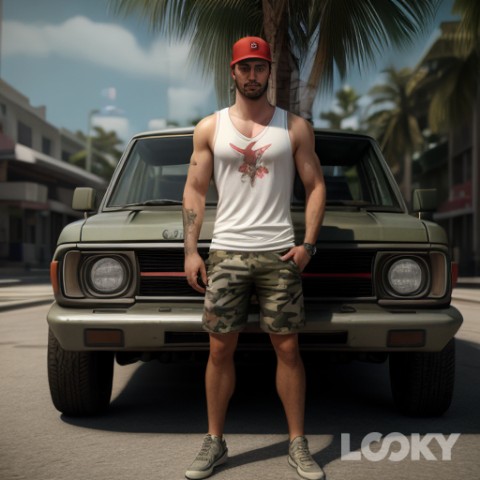 Теанавод в LOOKY. #GTA_6_Бой,#LOOKY_нейронка. #GTA_6_Бой #LOOKY_не...