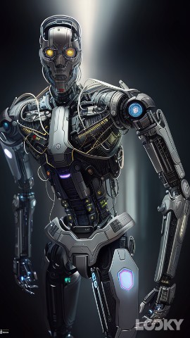 Костя в LOOKY. #Киберпанк,#Андроид,#LOOKY_нейронка,#Terminator. #Киберпанк #Андроид ...
