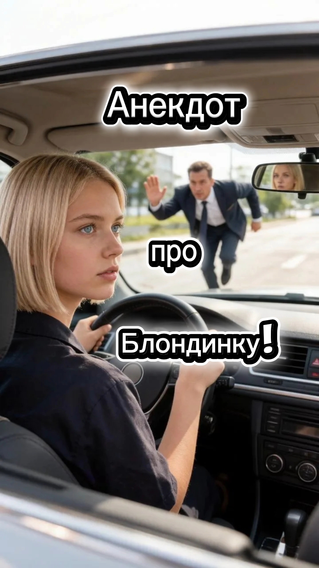 Анекдоты от Белова в LOOKY. . Анекдот про блондинк...