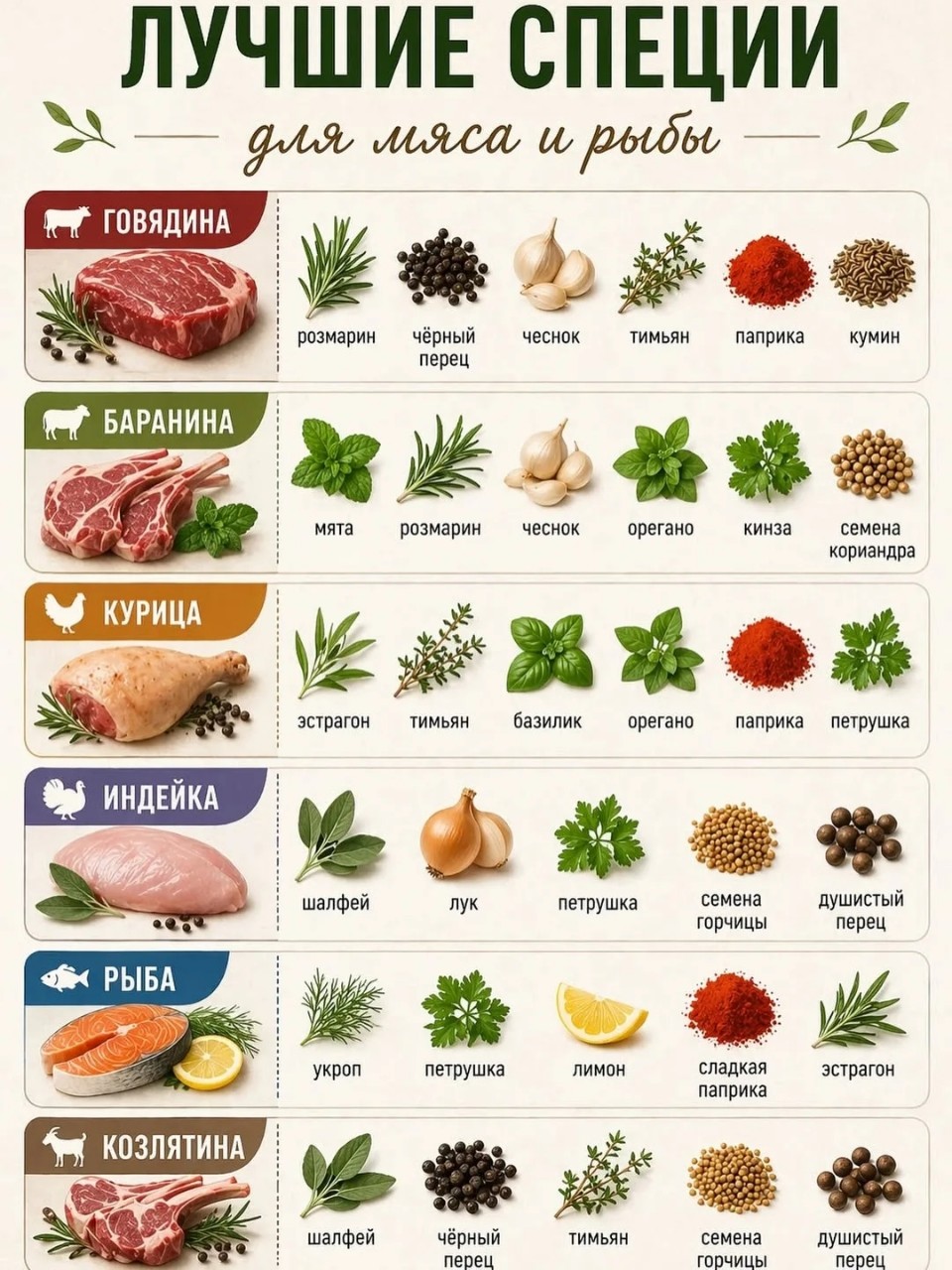 Огород и кухня в LOOKY. . Лучшие специи для мя...