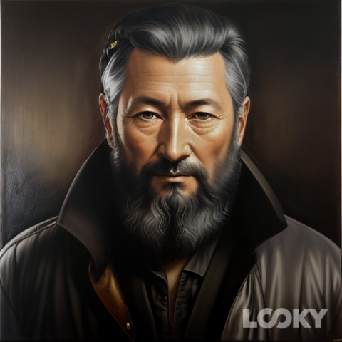 SkullKz в LOOKY. #Да_Винчи,#LOOKY_нейронка. #Да_Винчи #LOOKY_ней...
