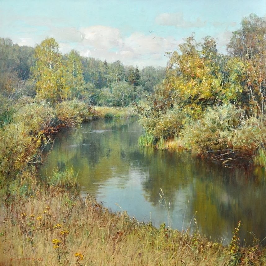  в LOOKY — Валентин Коротков." Начало сентября"
#живопись
