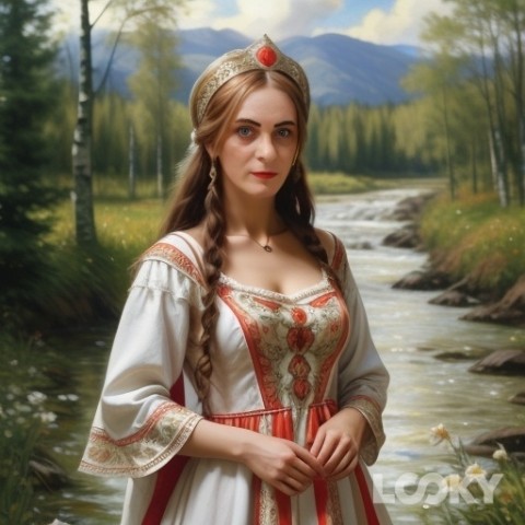 Looky_177033973920141 в LOOKY. #Василиса_Прекрасная,#Fashion_LOOKY,#LOOKY_нейронка. #Василиса_Прекрасная...