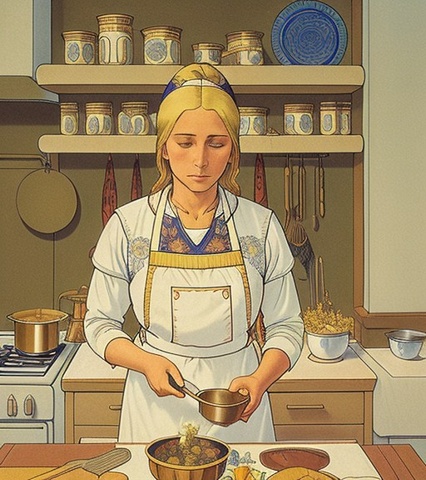 BakingBeauty in LOOKY. #Билибин,#LOOKY_нейронка. #Билибин #LOOKY_нейр...
