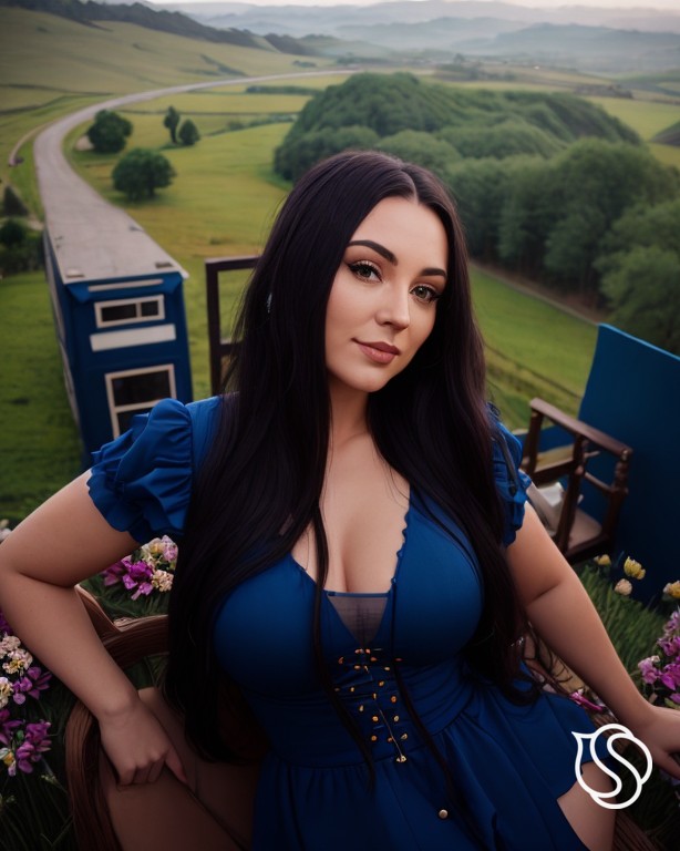 Тидзуру in LOOKY. #цветы_немусор,#Диабло,#Фэнтези,#LOOKY_нейронка. #цветы_немусор #Диаб...
